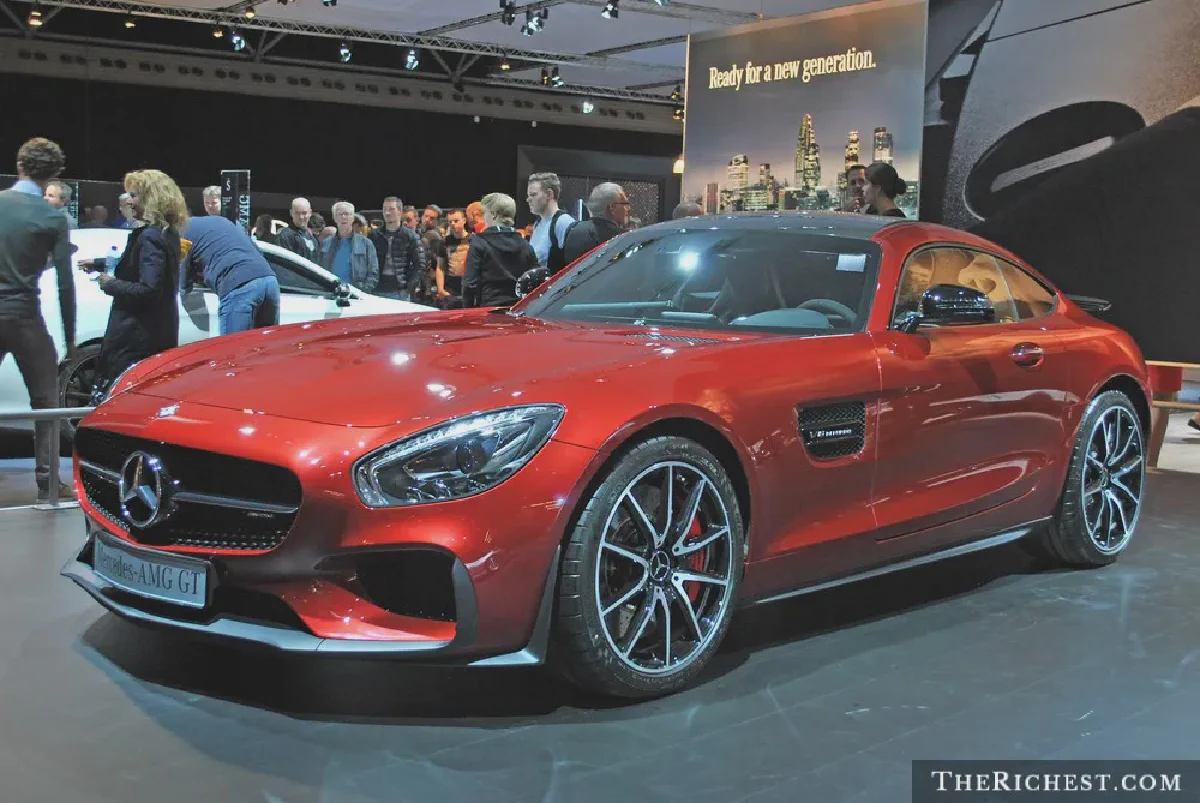Изображение суперкара Mercedes-AMG GT 2016