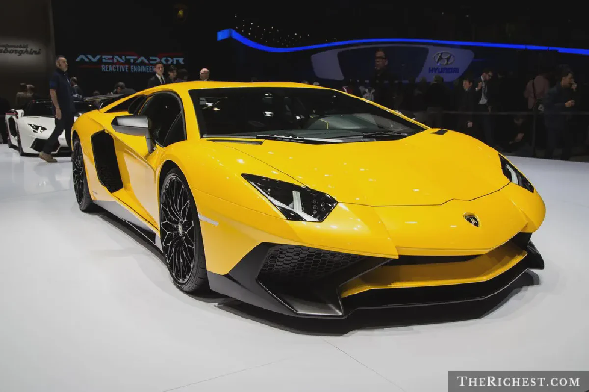 Изображение суперкара Lamborghini Aventador
