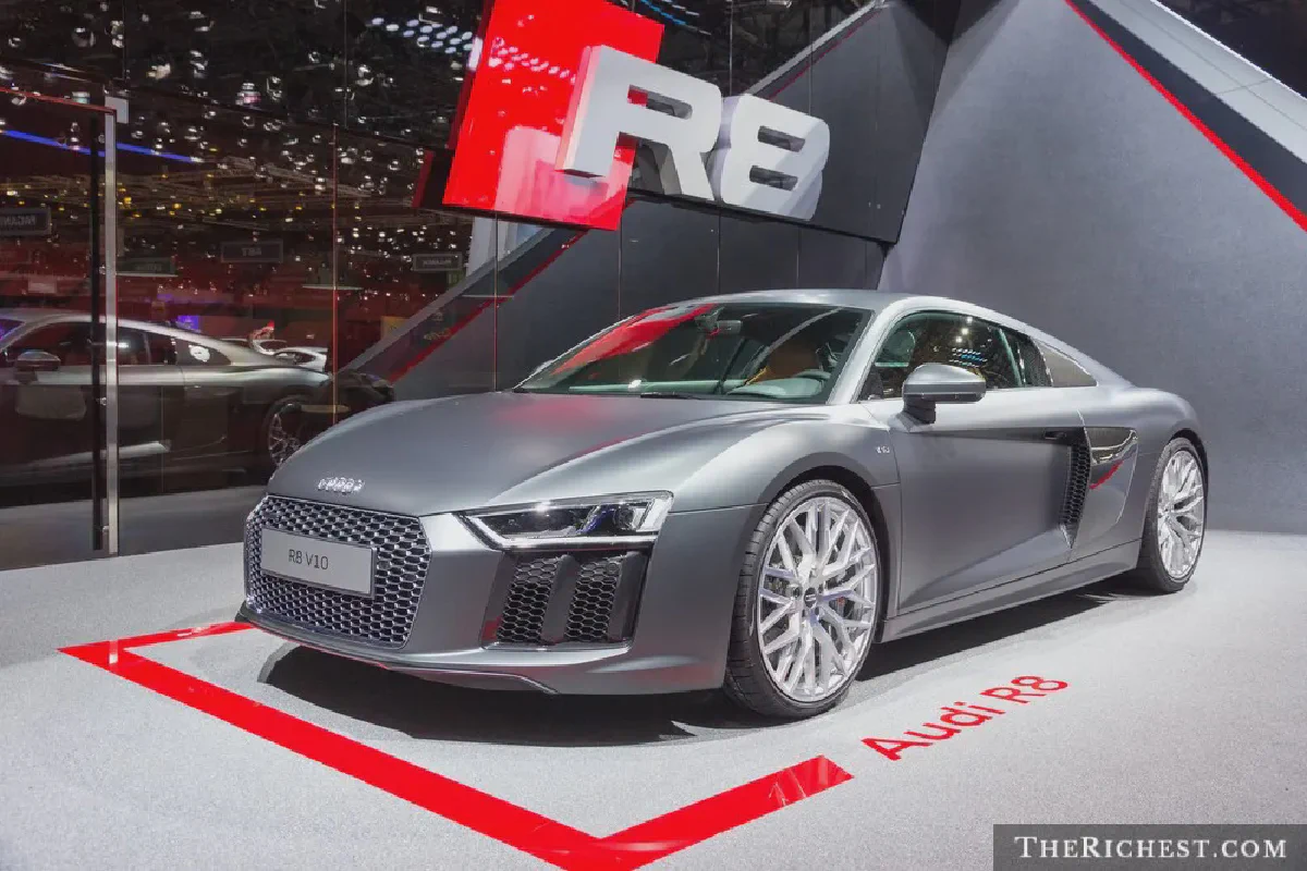 Изображение суперкара Audi R8 V10