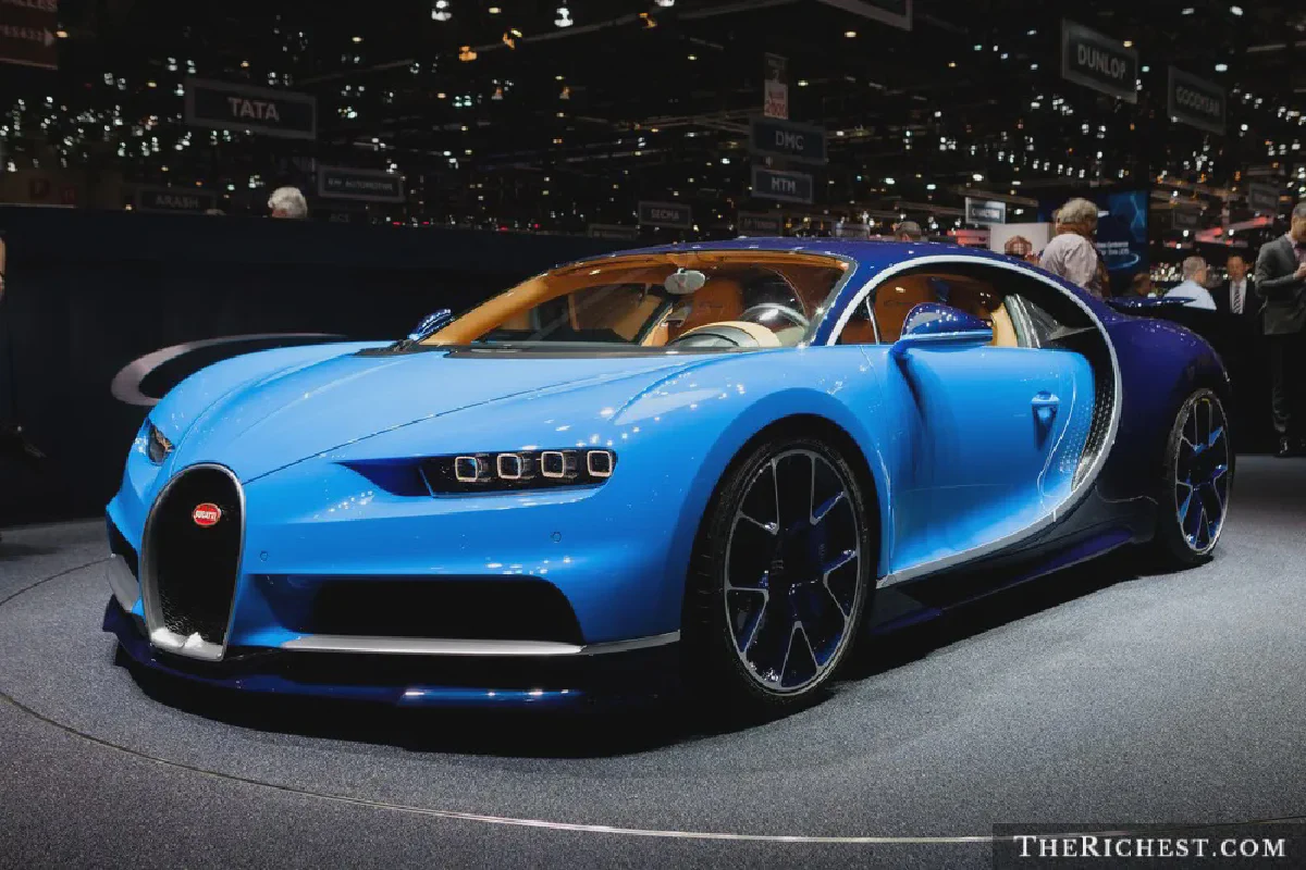 Изображение суперкара Bugatti Chiron